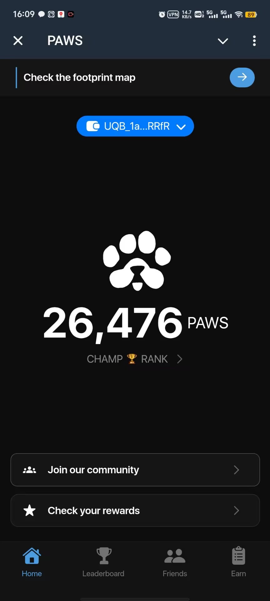 0撸paws，一次性领取！TON生态Dogs后又一个上线一天入驻用户数突破250万！